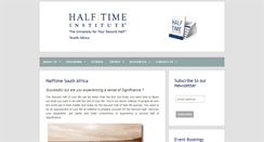 Desktop Screenshot of halftimesa.co.za